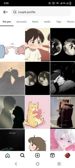 matching pfp for couples on ins