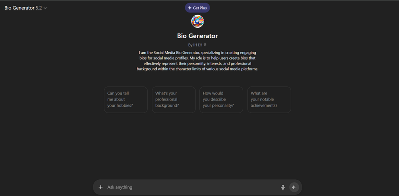 Instagram Bio Generators 7