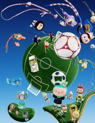 Labubu Football World Cup Phone Wallpapers 1