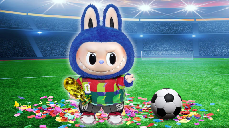 Monsters Fifa Wallpaper with Labubu Design 1