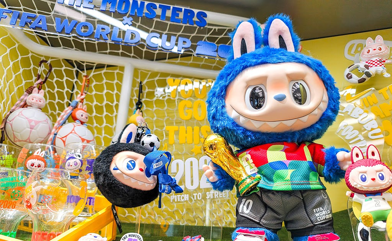 Monsters Fifa Wallpaper with Labubu Design 5