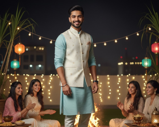 Lohri Outfit Prompt