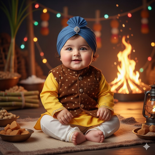 Lohri Outfit Prompt