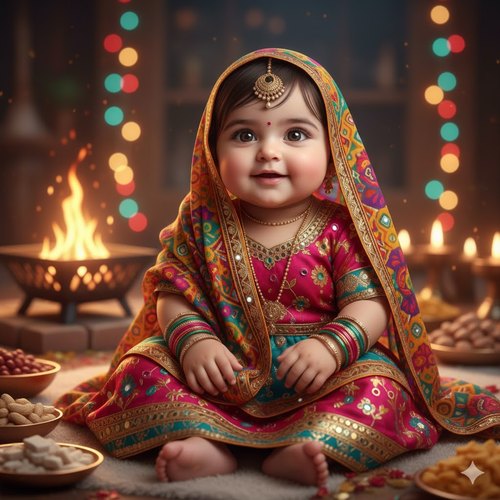 Lohri Outfit Prompt