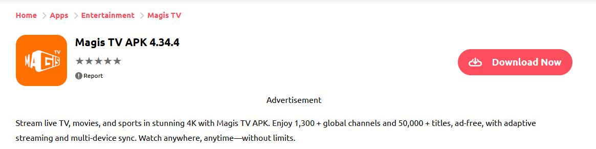 Magis TV 4.34.1 Premium APK