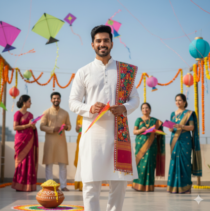 Makar Sankranti Outfit for Men
