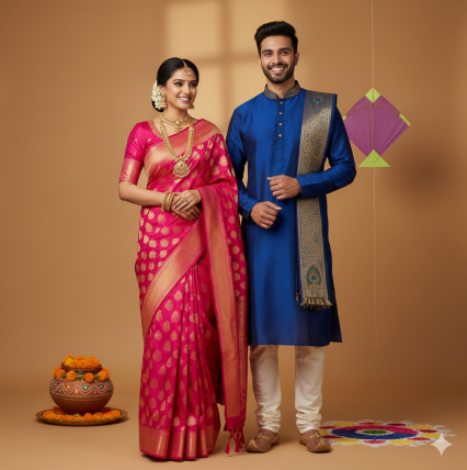 Makar Sankranti Outfit Prompt