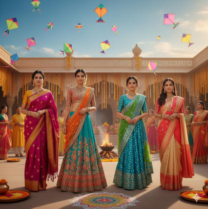 Makar Sankranti Outfits for Women