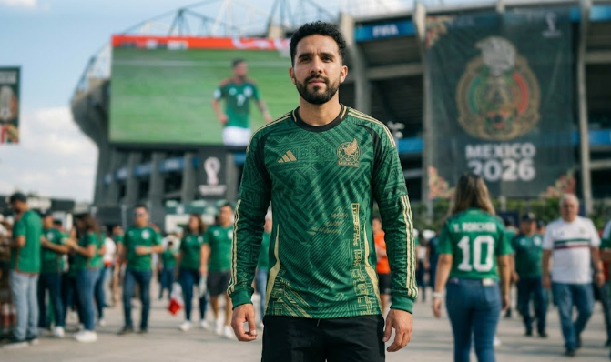 camiseta de México para el Mundial 2026 manga larga