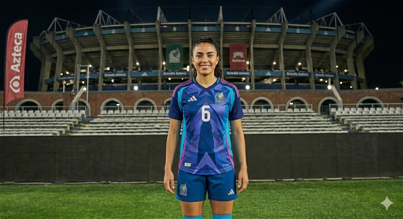 camiseta de México para el Mundial 2026 tercera equipacion