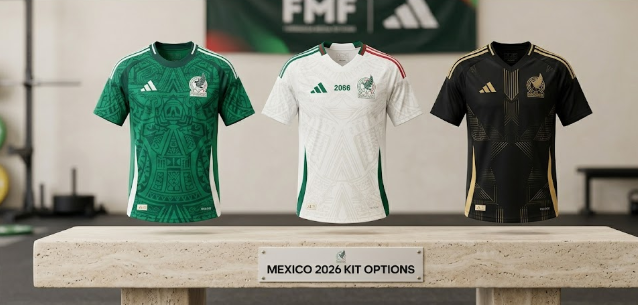 camiseta de México para el Mundial 2026