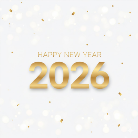 Minimal Modern New Year Design