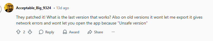 No working cracked CapCut Pro for PC