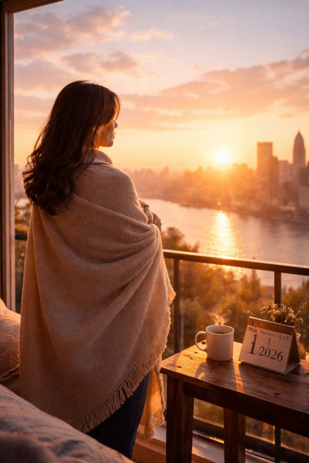 Peaceful New Year Morning