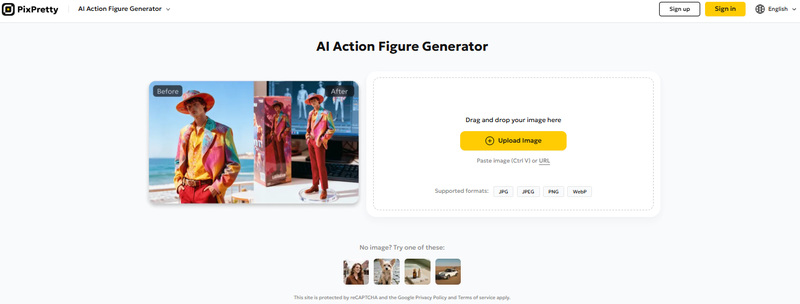 PixPretty Image Selection