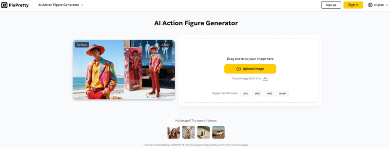 PixPretty Main Interface