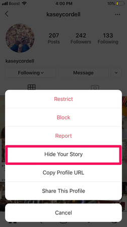 comment masquer ses abonnés sur instagram