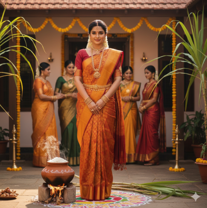 Sankranti Dress for Womens