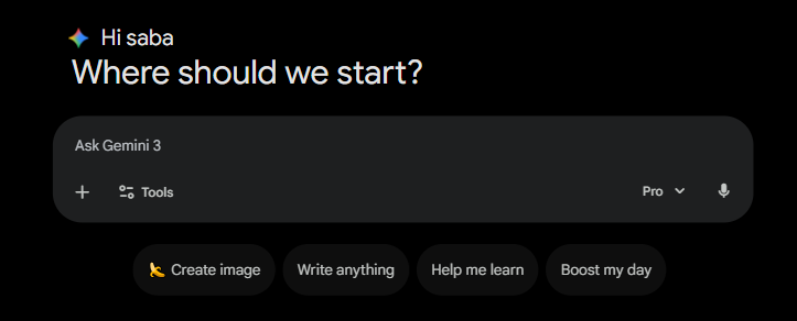 Search for gemini.ai on Google