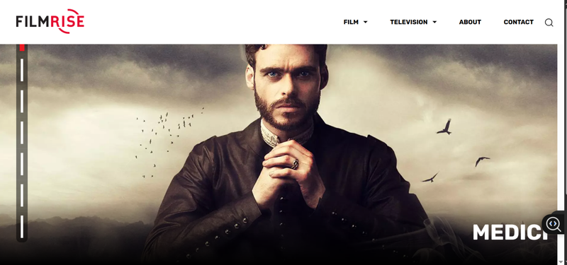 FilmRise Benutzeroberfläche