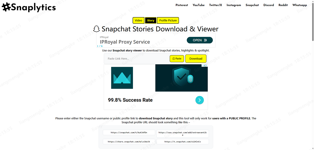 snapchat story viewer