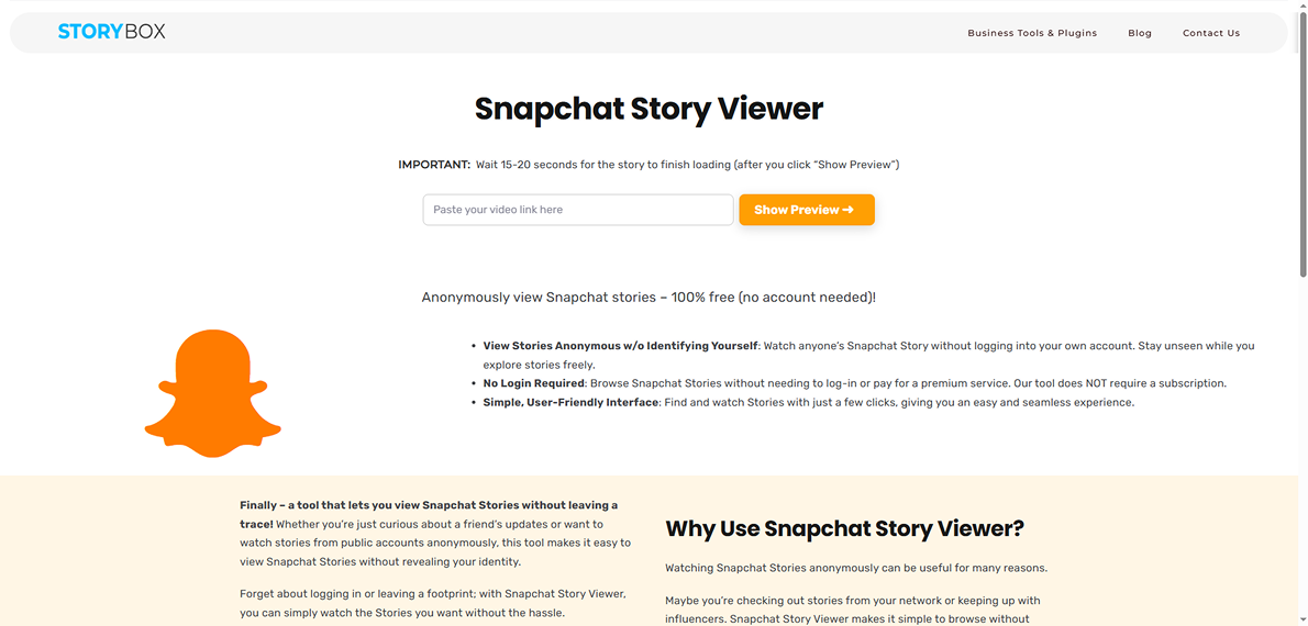 snapchat story viewer