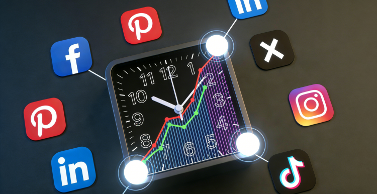 Overall Best Times to Post on Social Media