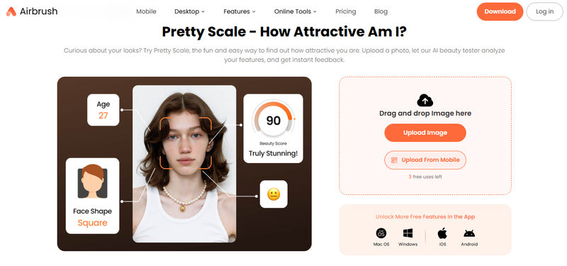 Test of Attractiveness