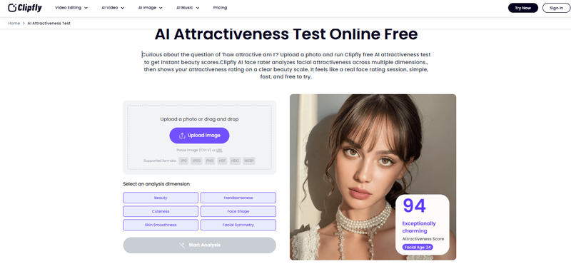 Test of Attractiveness