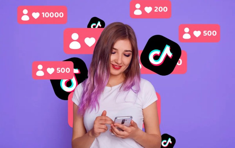 TikTok Aufrufe und Likes