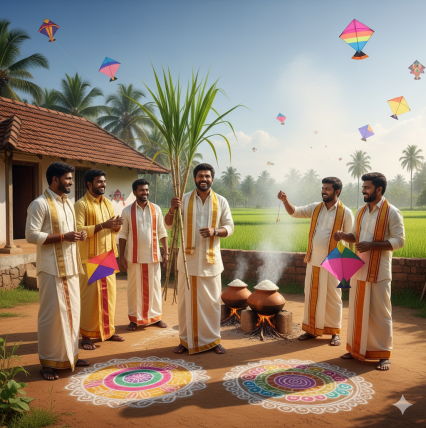 Traditional Makar Sankranti Dress (Men)