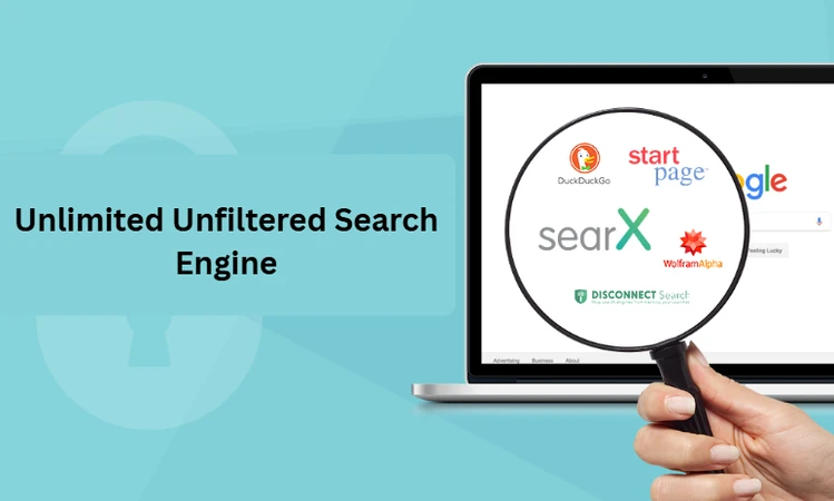 unlimited unfiltered search engine
