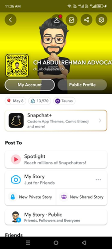 view profile picture for authenticity