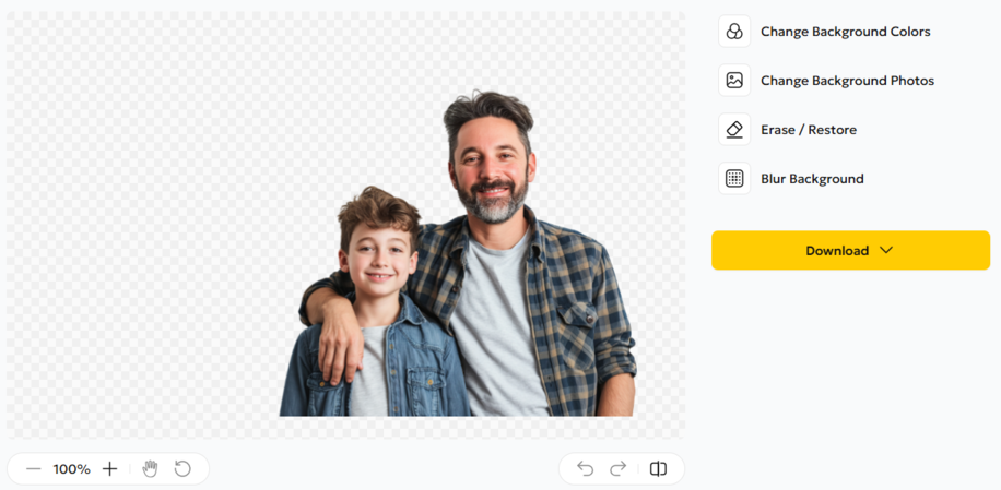 make background transparent