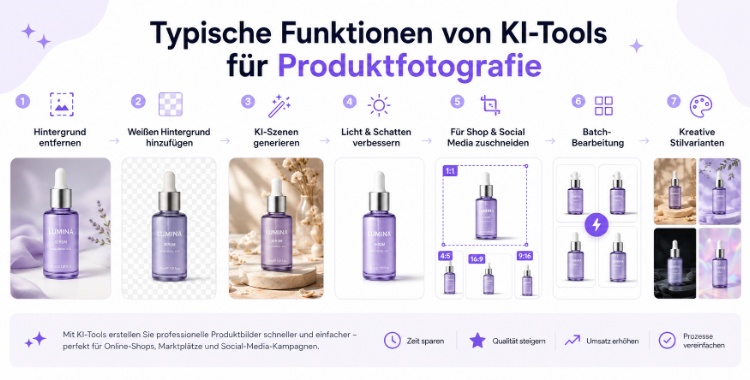 Beste KI-Tools für Produktfotografie