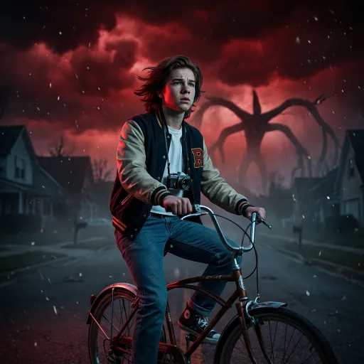 Stranger Things Gemini Prompts 1