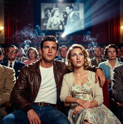 Hollywood selfie trend AI