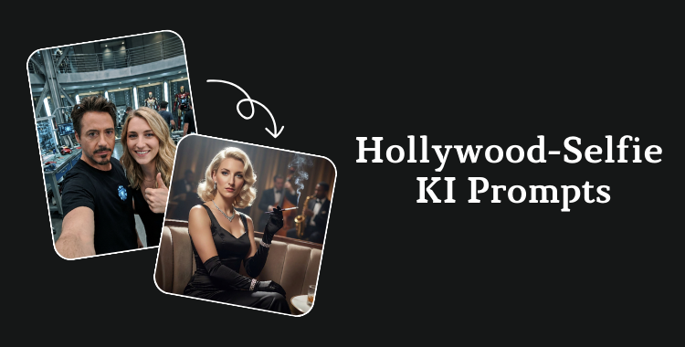 Hollywood selfie trend AI