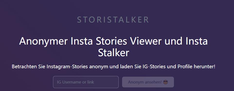 anonym story Insta Stalker