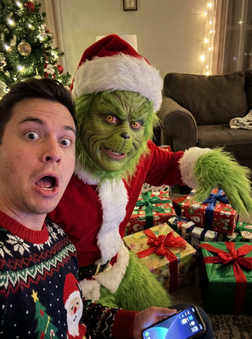 Weihnachten Grinch KI Selfie Prompts
