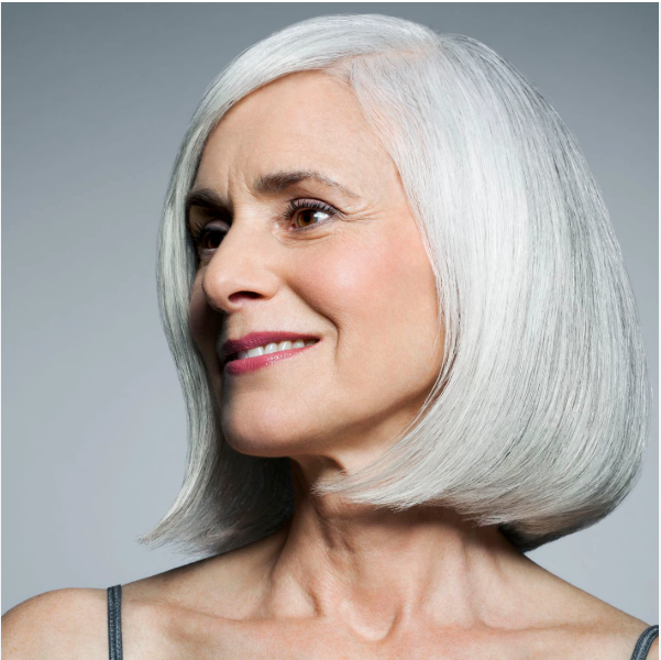 Moderne halblange Frisuren ab 60