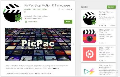 12 besten Stop Motion App-PicPac Stop Motion & TimeLapse