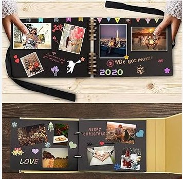 DIY Fotoalbum oder Collage