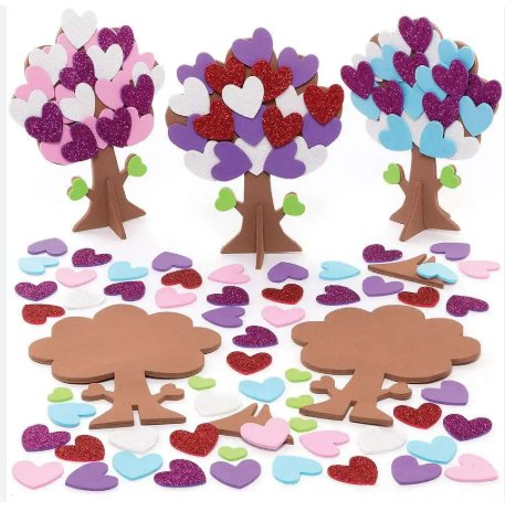 Liebesbaum aus Papier