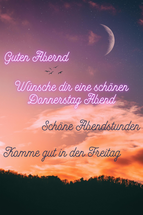 schönen donnerstag abend bilder whatsapp kostenlos
