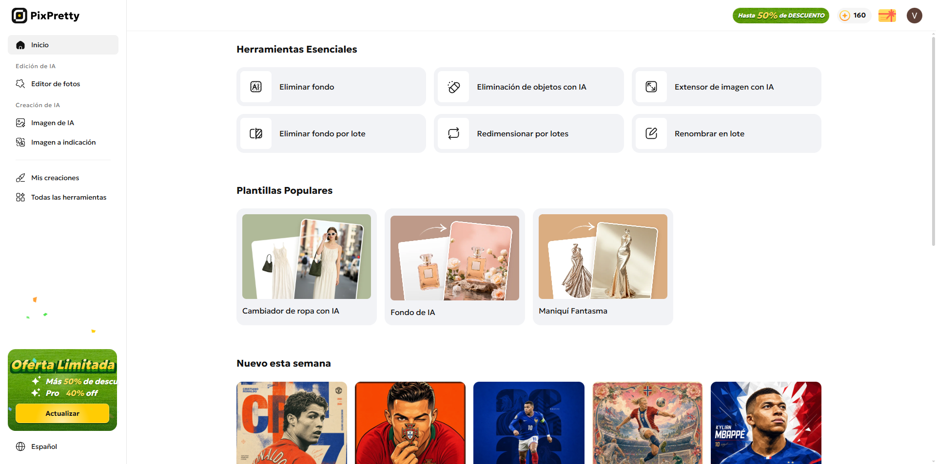 Cambiar el fondo de una foto para CV con PixPretty Photo Background Changer