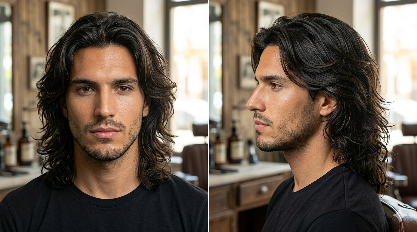  cortes de pelo largo hombre