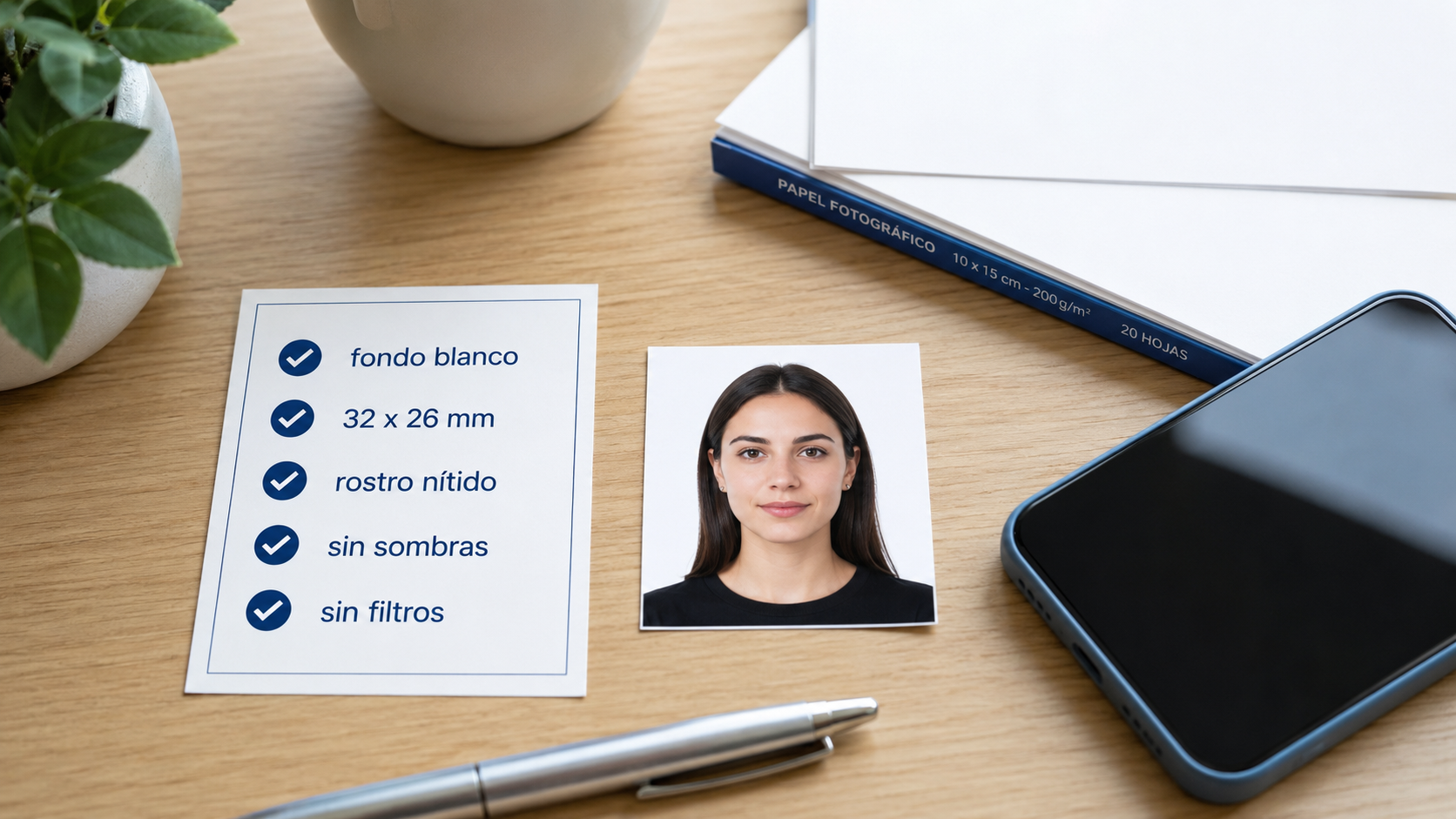 Cómo hacer una foto DNI en casa con fondo blanco paso a paso