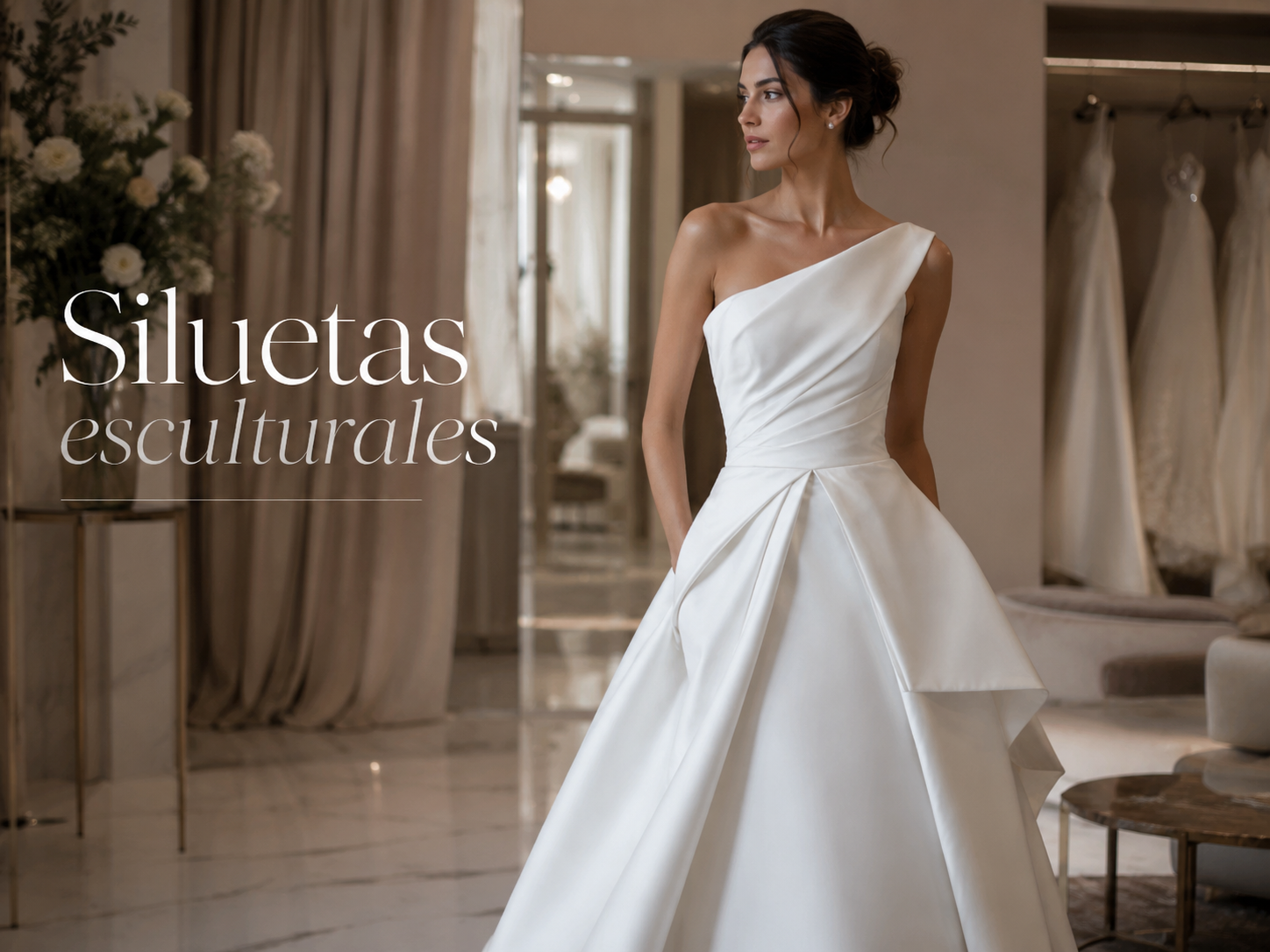 Vestidos de novia tendencia 2026: estilos que puedes probar con IA