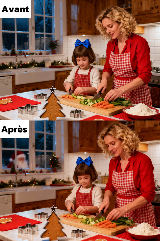 Père Noël intégré dans votre scène